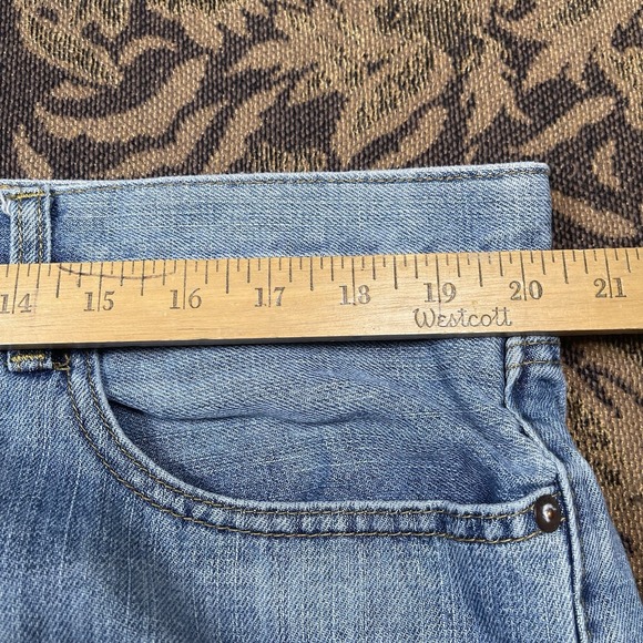 Vtg Y2K Gap East Authentic Straight Leg Jeans Mens Size 40x30 Distressed - Picture 4 of 10